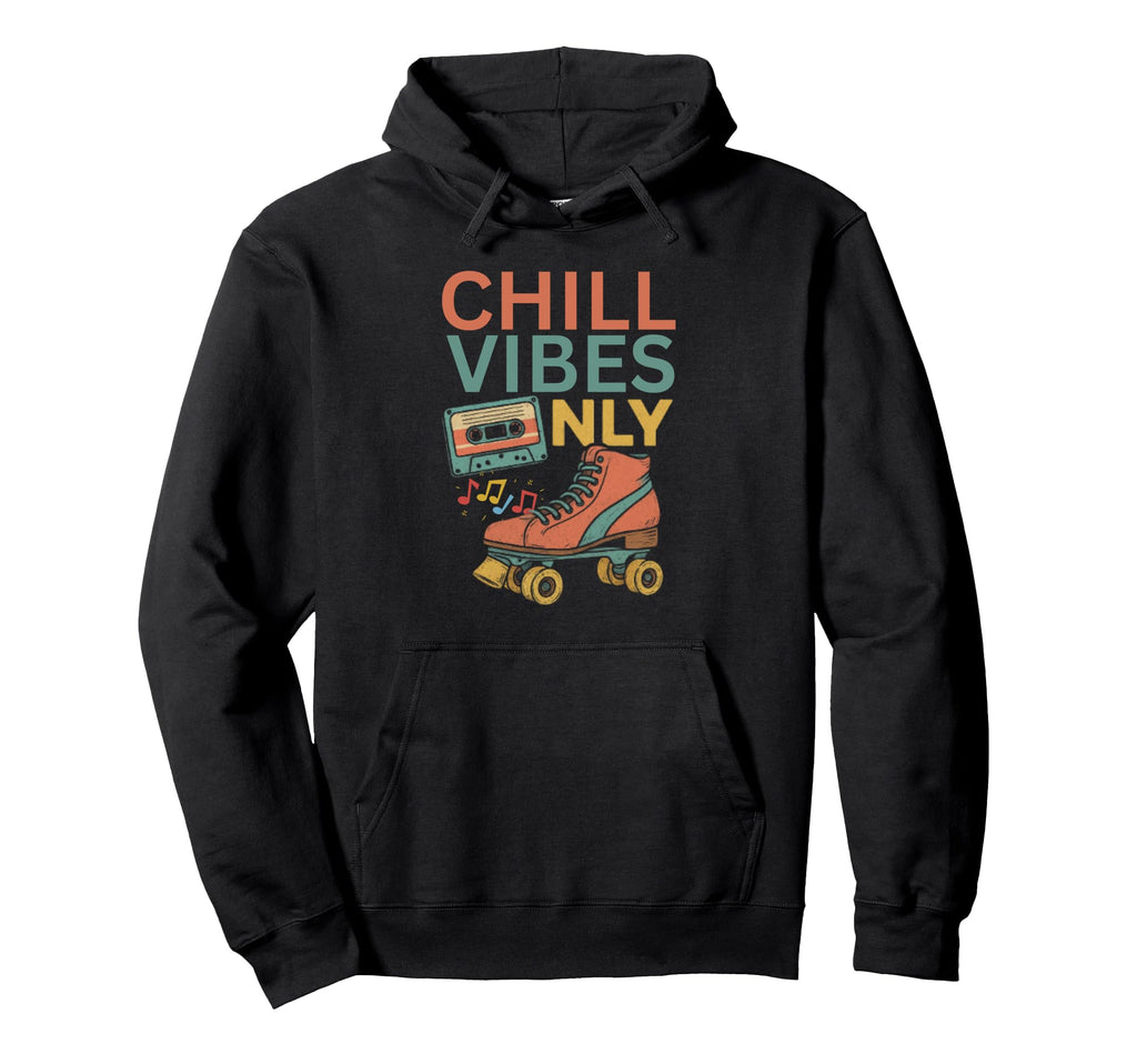 Roller Skating 70S 80S Hoodie - Minimalist Print Men Women - T-Shirt, Sweatshirt, Hoodie
