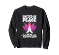 United Peace Yoga Zen Mindfulness Sweatshirt - Novelty Apparel Men Women - T-Shirt, Sweatshirt, Hoodie