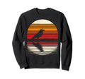 Crow Bird Sunset Safari 70S Sweatshirt - Fun Novelty Design for Adults - T-Shirt, Sweatshirt, Hoodie