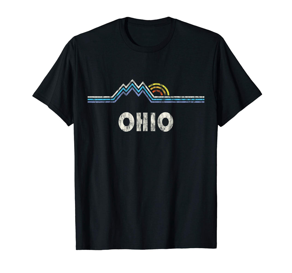 Ohio Gift Ohio Mountains And Sunset T-Shirt - Streetwear Style for Adults - T-Shirt, Sweatshirt, Hoodie