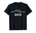 Ohio Gift Ohio Mountains And Sunset T-Shirt - Streetwear Style for Adults - T-Shirt, Sweatshirt, Hoodie