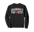Grandmas Favorite Typography Sweatshirt - Casual Everyday Wear Unisex - T-Shirt, Sweatshirt, Hoodie
