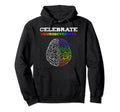 Embrace Neurodiversity Autism Adhd Asd Hoodie - Novelty Apparel Unisex - T-Shirt, Sweatshirt, Hoodie