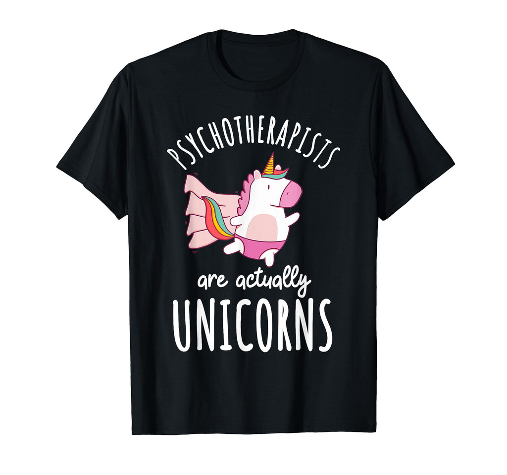 Psychotherapist Unicorn Psychological T-Shirt - Trendy Graphic Unisex - T-Shirt, Sweatshirt, Hoodie