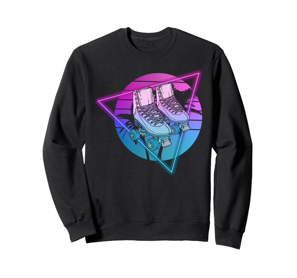 Roller Skating Skate Vaporwave Sweatshirt - Novelty Apparel Unisex - T-Shirt, Sweatshirt, Hoodie