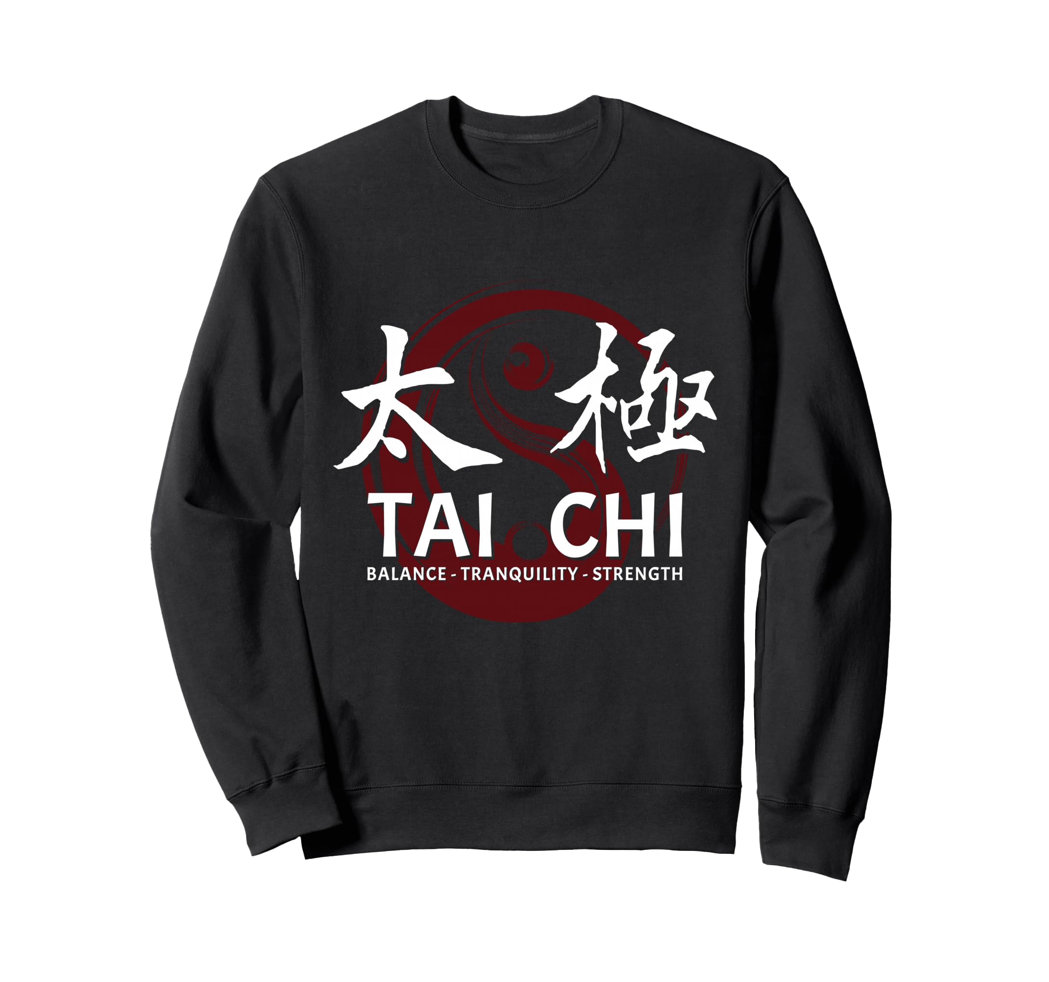 Tai Chi Meditation Martial Arts Sweatshirt - Casual Everyday Wear Unisex - T-Shirt, Sweatshirt, Hoodie