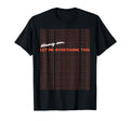 Hang Let Me Overthink This Funny Slogan T-Shirt - Graphic Print Men Women - T-Shirt, Sweatshirt, Hoodie
