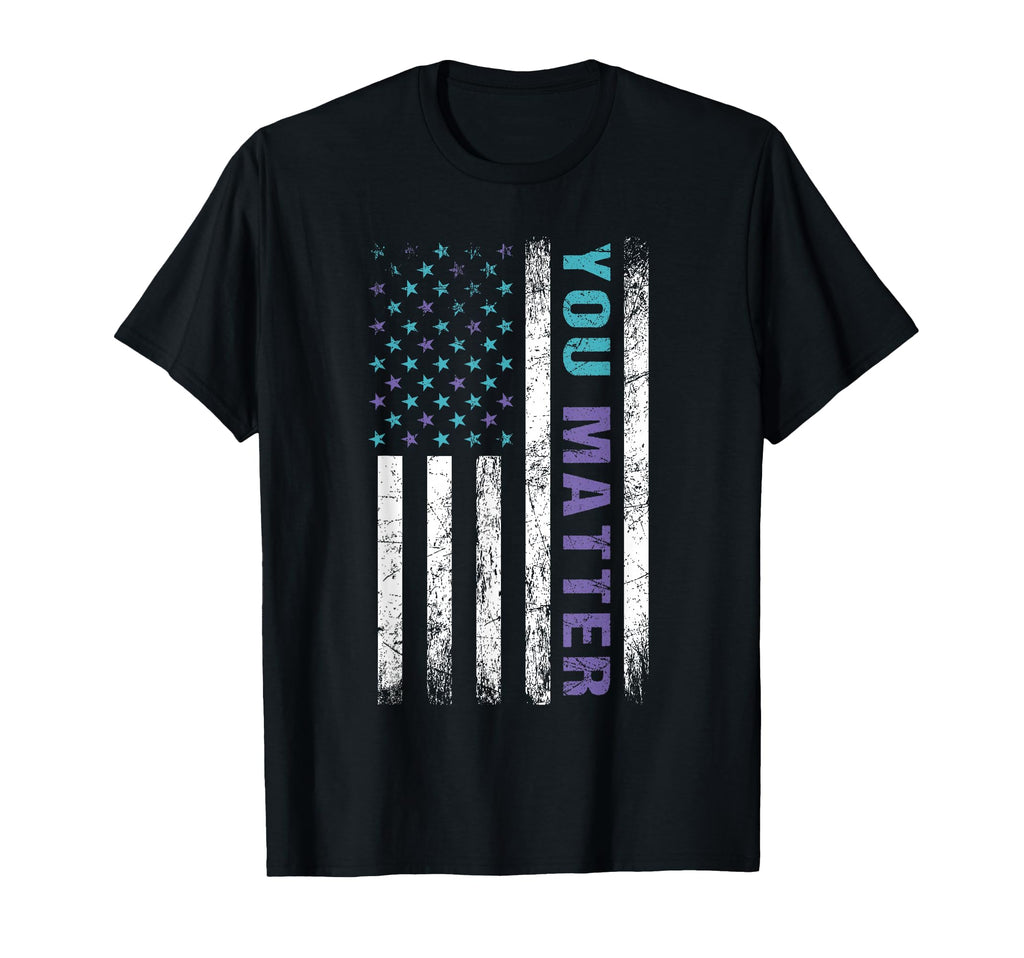 Suicide Awareness You Matter Mental Health T-Shirt - Trendy Graphic Unisex - T-Shirt, Sweatshirt, Hoodie