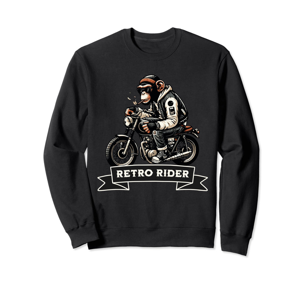 Rider Motorcycle Sweatshirt - Custom Art Print for Adults - T-Shirt, Sweatshirt, Hoodie