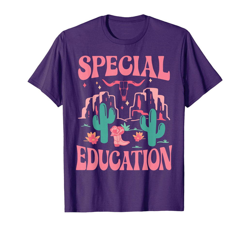 Howdy Special Education Teacher T-Shirt - Novelty Apparel for Adults - T-Shirt, Sweatshirt, Hoodie
