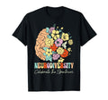 Neurodiversity Celebrate Spectrum T-Shirt - Minimalist Print Men Women - T-Shirt, Sweatshirt, Hoodie