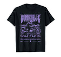 Bonneville Salt Flats Motorcycle T-Shirt - Fun Novelty Design Men Women - T-Shirt, Sweatshirt, Hoodie