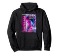 Saitama City 80S Synthwave Geisha Japan Hoodie - Aesthetic Graphic Unisex - T-Shirt, Sweatshirt, Hoodie