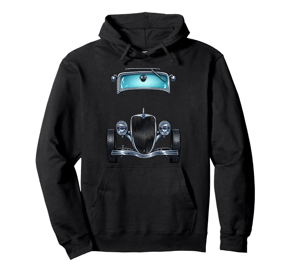 Choose Your Color Hotrod Easy Diy Hoodie - Minimalist Print for Adults - T-Shirt, Sweatshirt, Hoodie