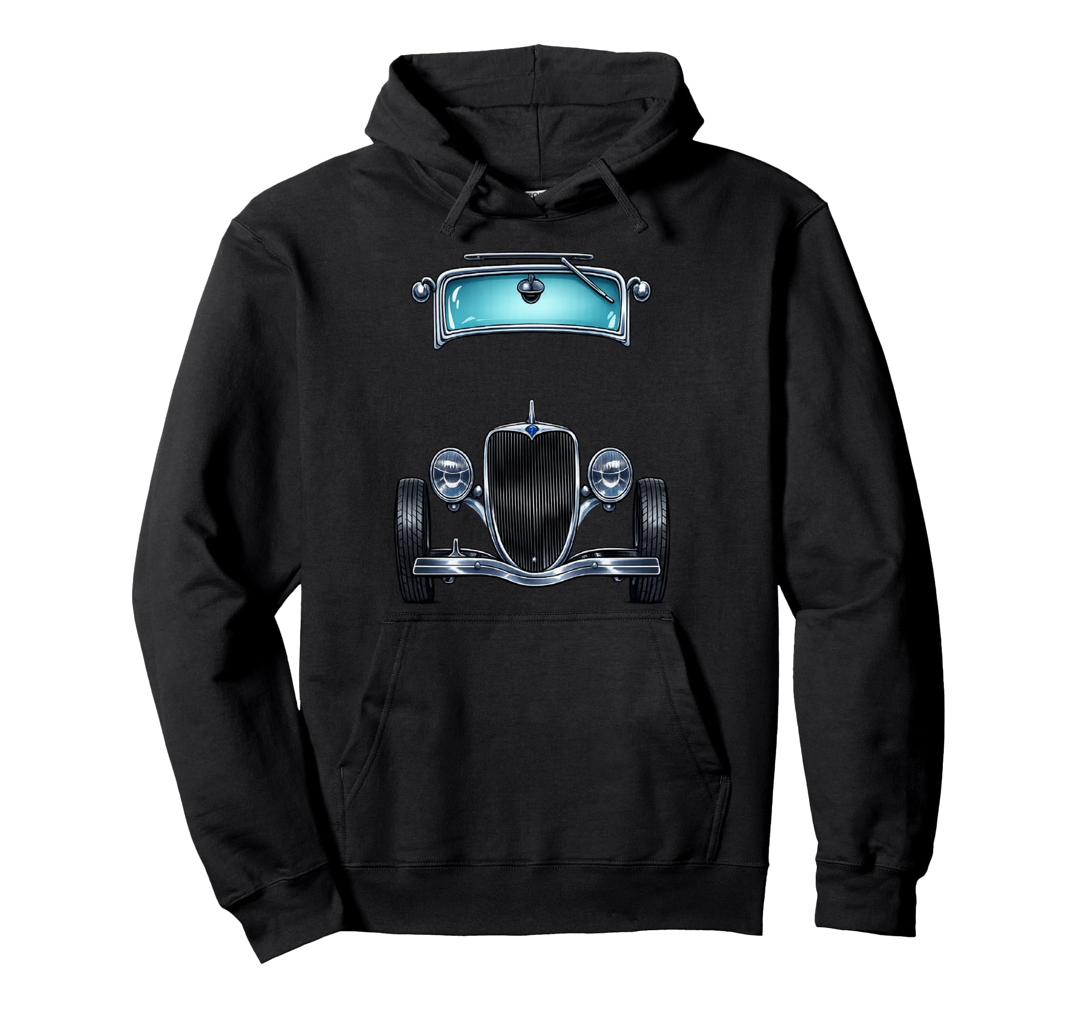 Choose Your Color Hotrod Easy Diy Hoodie - Minimalist Print for Adults - T-Shirt, Sweatshirt, Hoodie