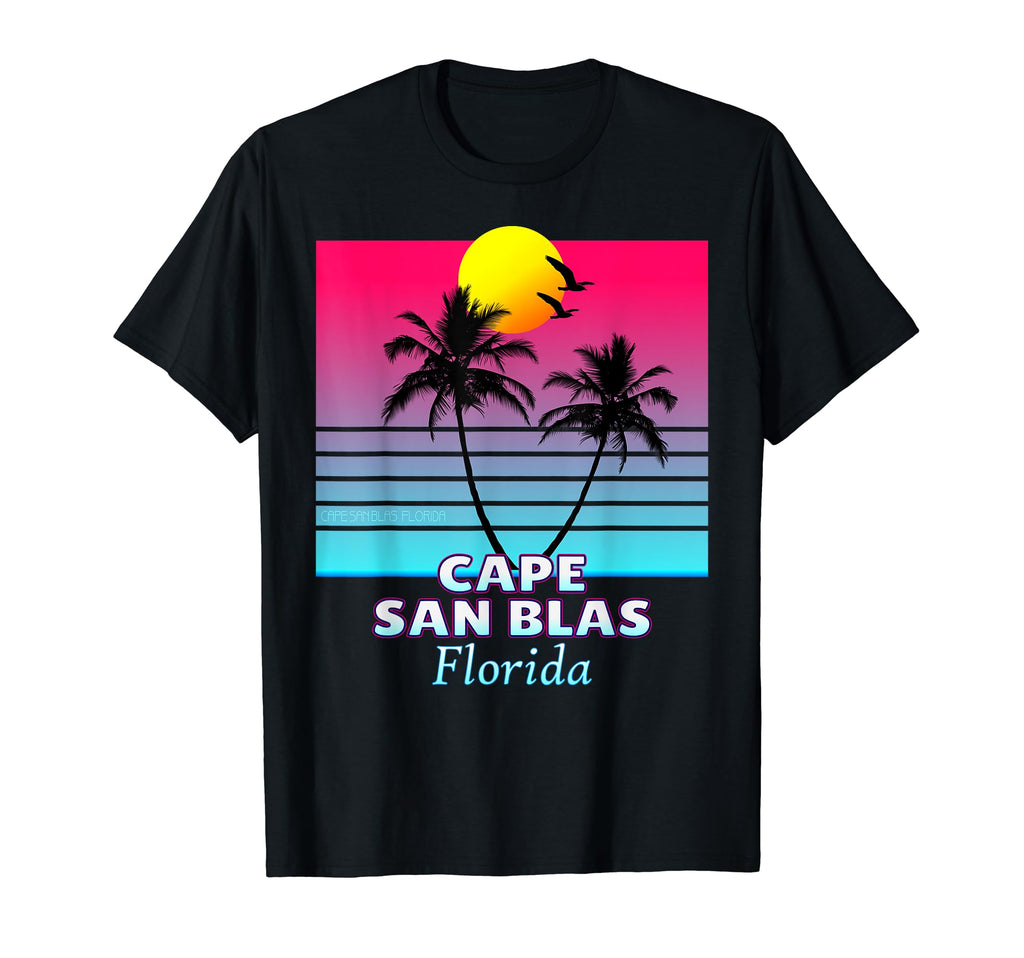 Cape San Blas Florida Fl Surf Gift T-Shirt - Custom Art Print Men Women - T-Shirt, Sweatshirt, Hoodie