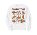 Chakras Mandala Sloth Yoga Sweatshirt - Fun Novelty Design for Adults - T-Shirt, Sweatshirt, Hoodie
