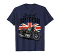 Best British Union Jack Motorcycle T-Shirt - Custom Art Print for Adults - T-Shirt, Sweatshirt, Hoodie