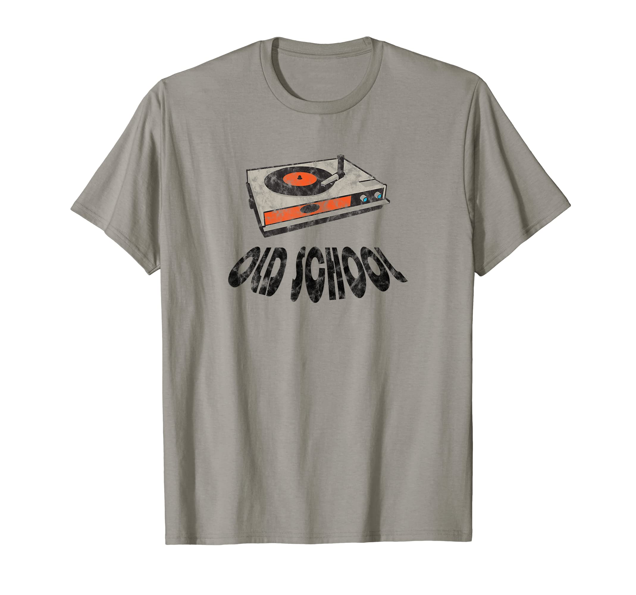 Vinyl Record Player Old School T-Shirt - Fun Novelty Design Men Women - T-Shirt, Sweatshirt, Hoodie