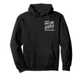 Challenge Motorcycle Race Distressed Hoodie - Fun Novelty Design Men Women - T-Shirt, Sweatshirt, Hoodie