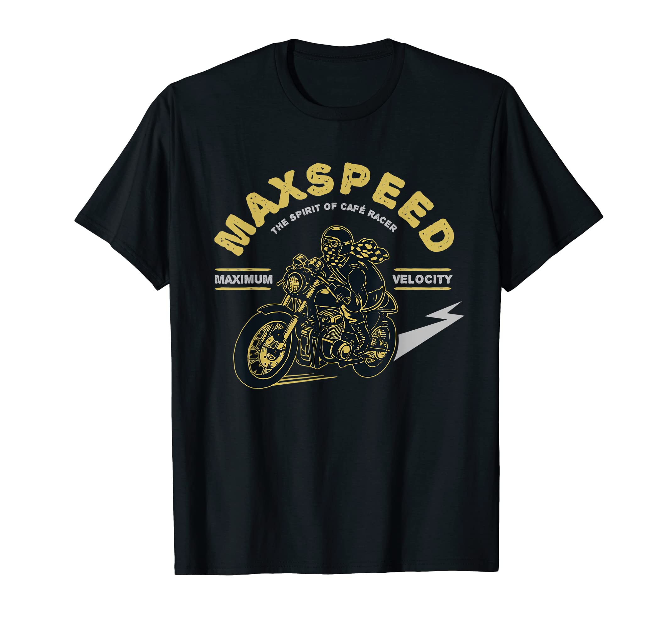 Max Speed Motorcycle T-Shirt - Custom Art Print Unisex - T-Shirt, Sweatshirt, Hoodie
