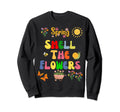 Spring Smell Flowers Spring Pattern Sweatshirt - Graphic Print for Adults - T-Shirt, Sweatshirt, Hoodie