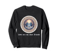 Cats Are My Best Friends Sacred Sweatshirt - Graphic Print Men Women - T-Shirt, Sweatshirt, Hoodie