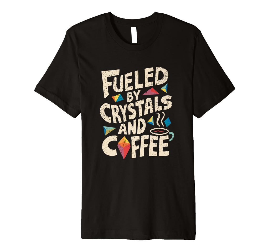 Morning Ritual Coffee Crystals T-Shirt - Unique Graphic Men Women - T-Shirt, Sweatshirt, Hoodie