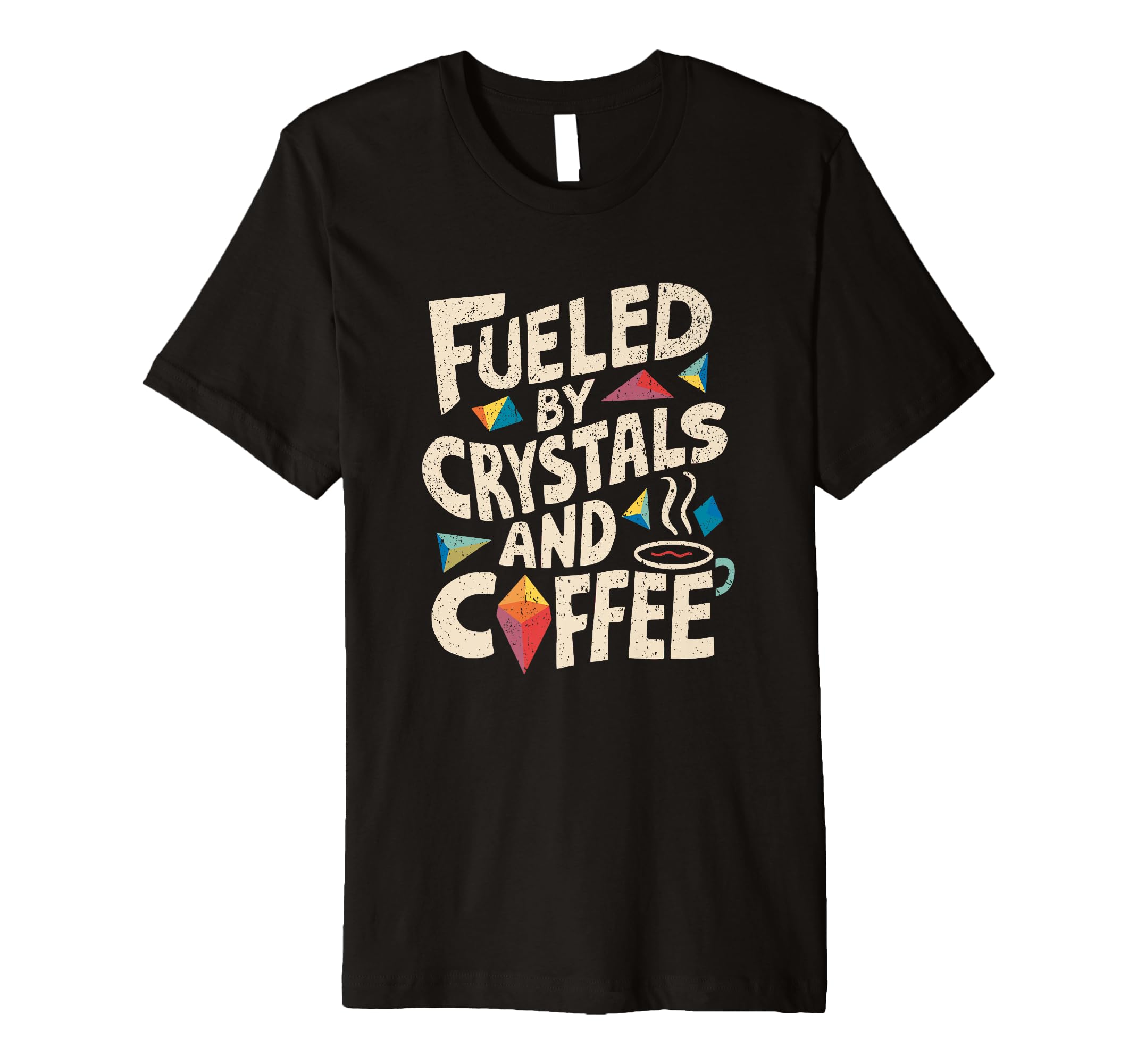 Morning Ritual Coffee Crystals T-Shirt - Unique Graphic Men Women - T-Shirt, Sweatshirt, Hoodie