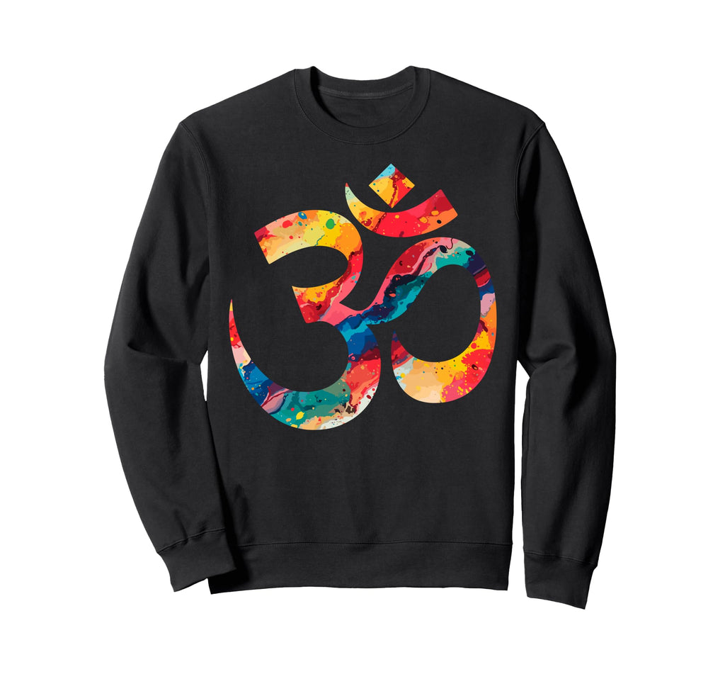 Om Symbol Yoga Meditation Spiritual Sweatshirt - Aesthetic Graphic Unisex - T-Shirt, Sweatshirt, Hoodie
