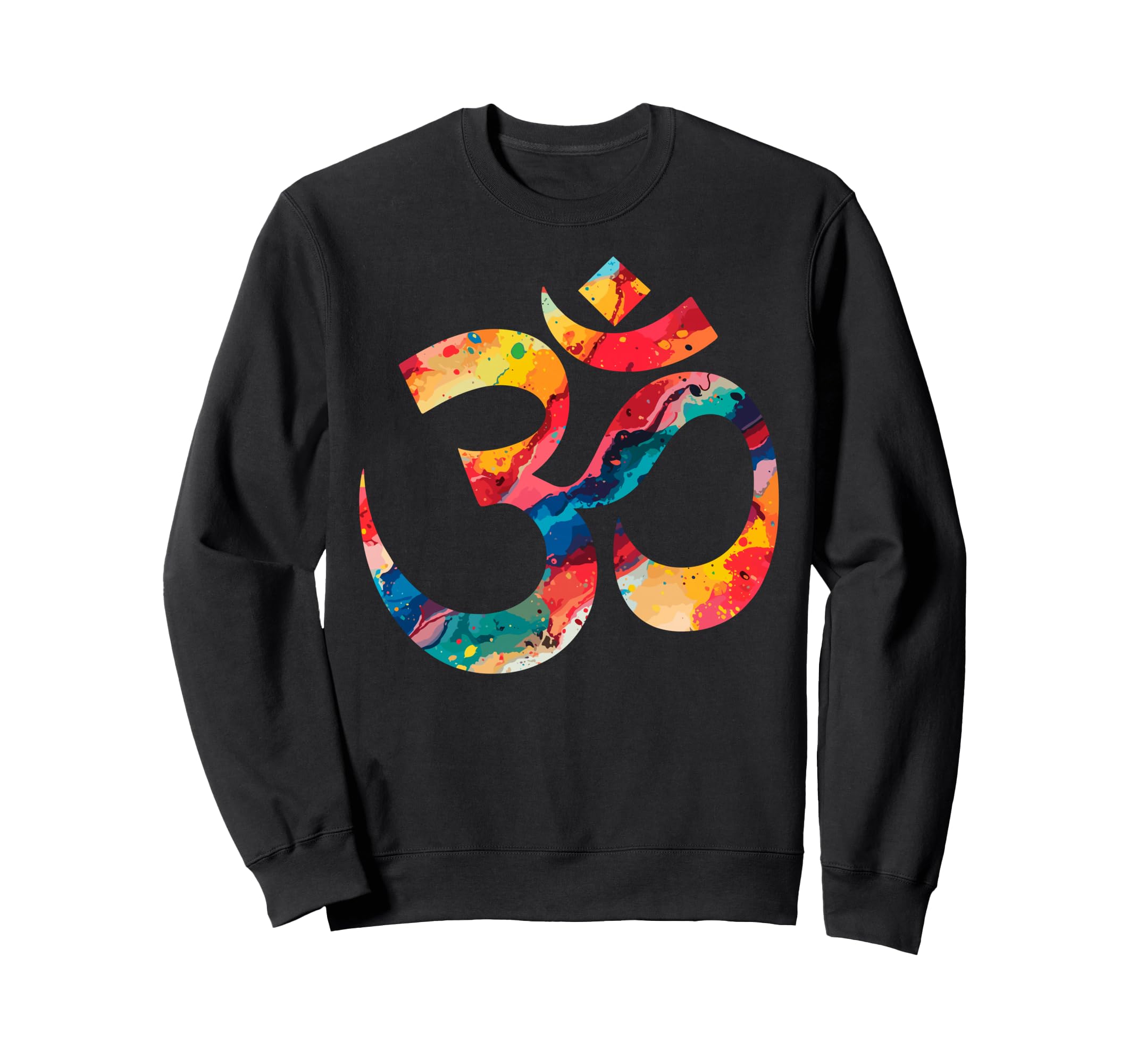 Om Symbol Yoga Meditation Spiritual Sweatshirt - Aesthetic Graphic Unisex - T-Shirt, Sweatshirt, Hoodie