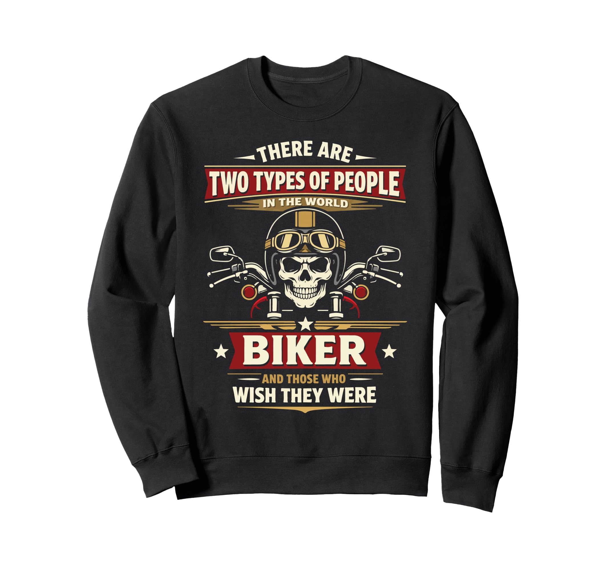 Motorcycle Biker There Are Two Sweatshirt - Minimalist Print for Adults - T-Shirt, Sweatshirt, Hoodie