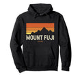 Mount Fuji Japan Mountains Hiking Sunset Hoodie - Aesthetic Graphic Unisex - T-Shirt, Sweatshirt, Hoodie