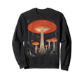 Mushroom 70S 80S Art 201 Sweatshirt - Custom Art Print Men Women - T-Shirt, Sweatshirt, Hoodie