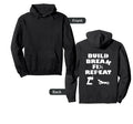 Build Break Fix Repeat Rc Car Hoodie - Graphic Print Men Women - T-Shirt, Sweatshirt, Hoodie