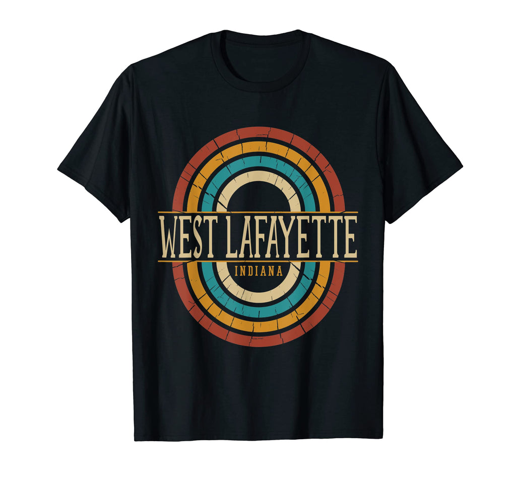 West Lafayette Indiana Souvenirs T-Shirt - Minimalist Print Unisex - T-Shirt, Sweatshirt, Hoodie