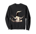 Meditation Anteater Yoga Pose Sweatshirt - Fun Novelty Design Unisex - T-Shirt, Sweatshirt, Hoodie
