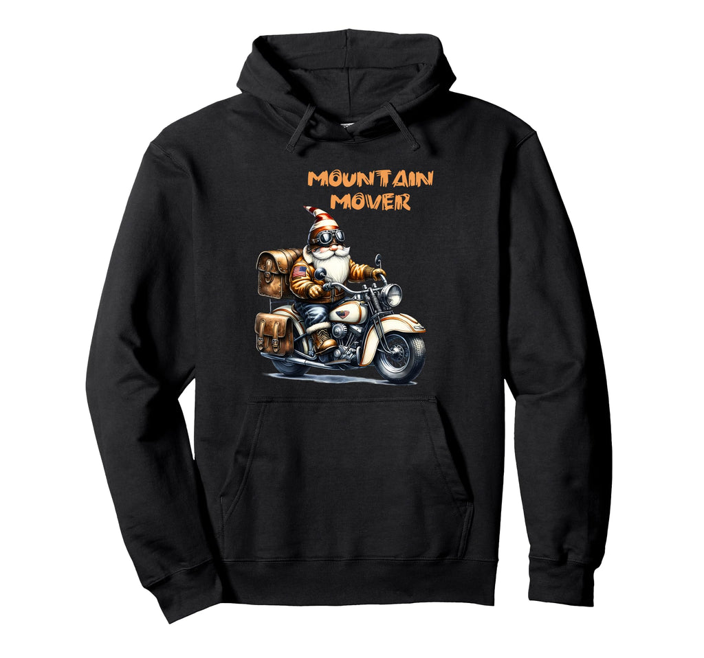 American Patriotic Biker Gnomes Hoodie - Novelty Apparel for Adults - T-Shirt, Sweatshirt, Hoodie