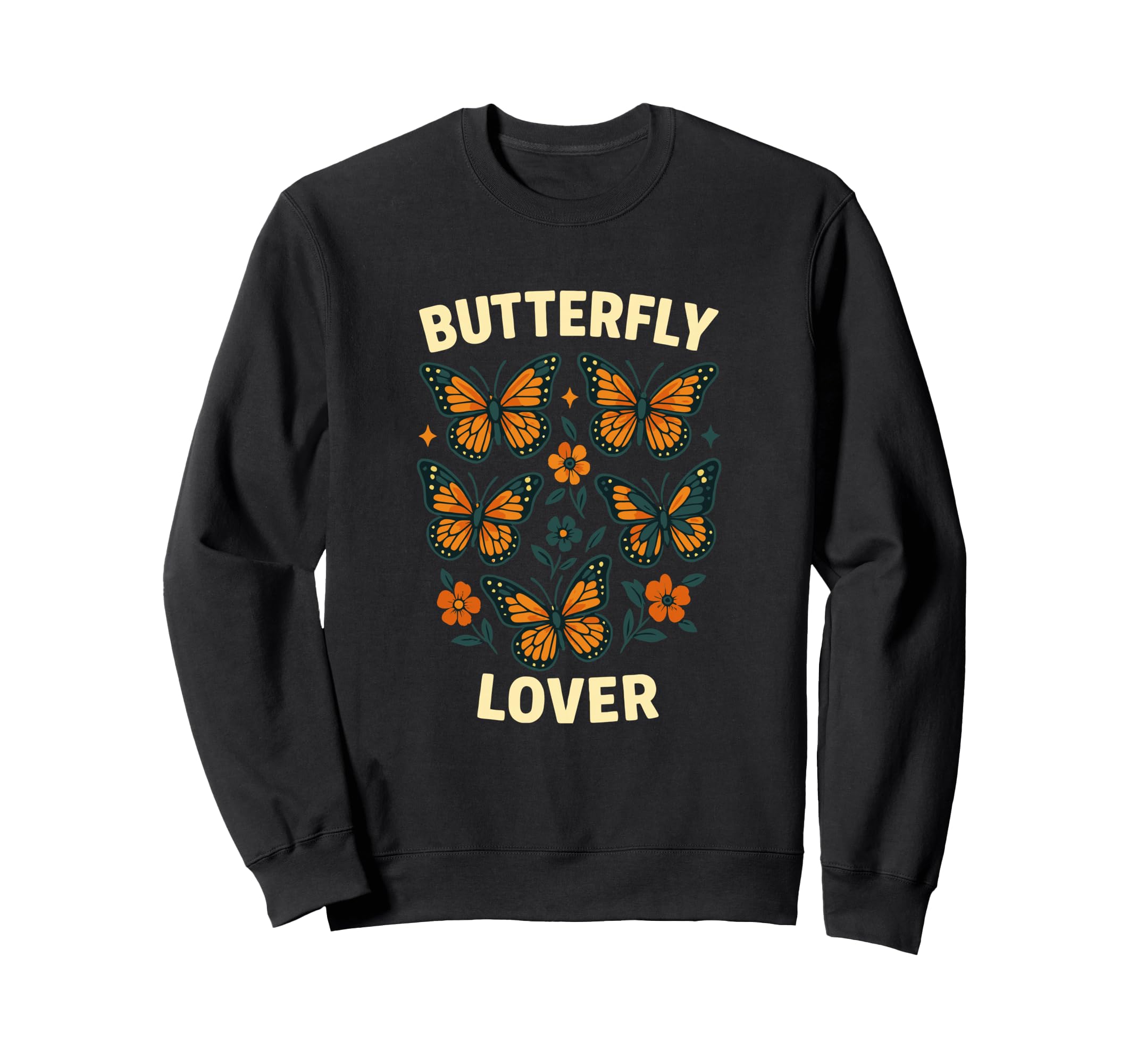 Butterfly Lover Aesthetic Nature Sweatshirt - Novelty Apparel for Adults - T-Shirt, Sweatshirt, Hoodie