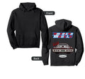 1968 Impala Fastback Muscle Car Hot Hoodie - Custom Art Print for Adults - T-Shirt, Sweatshirt, Hoodie