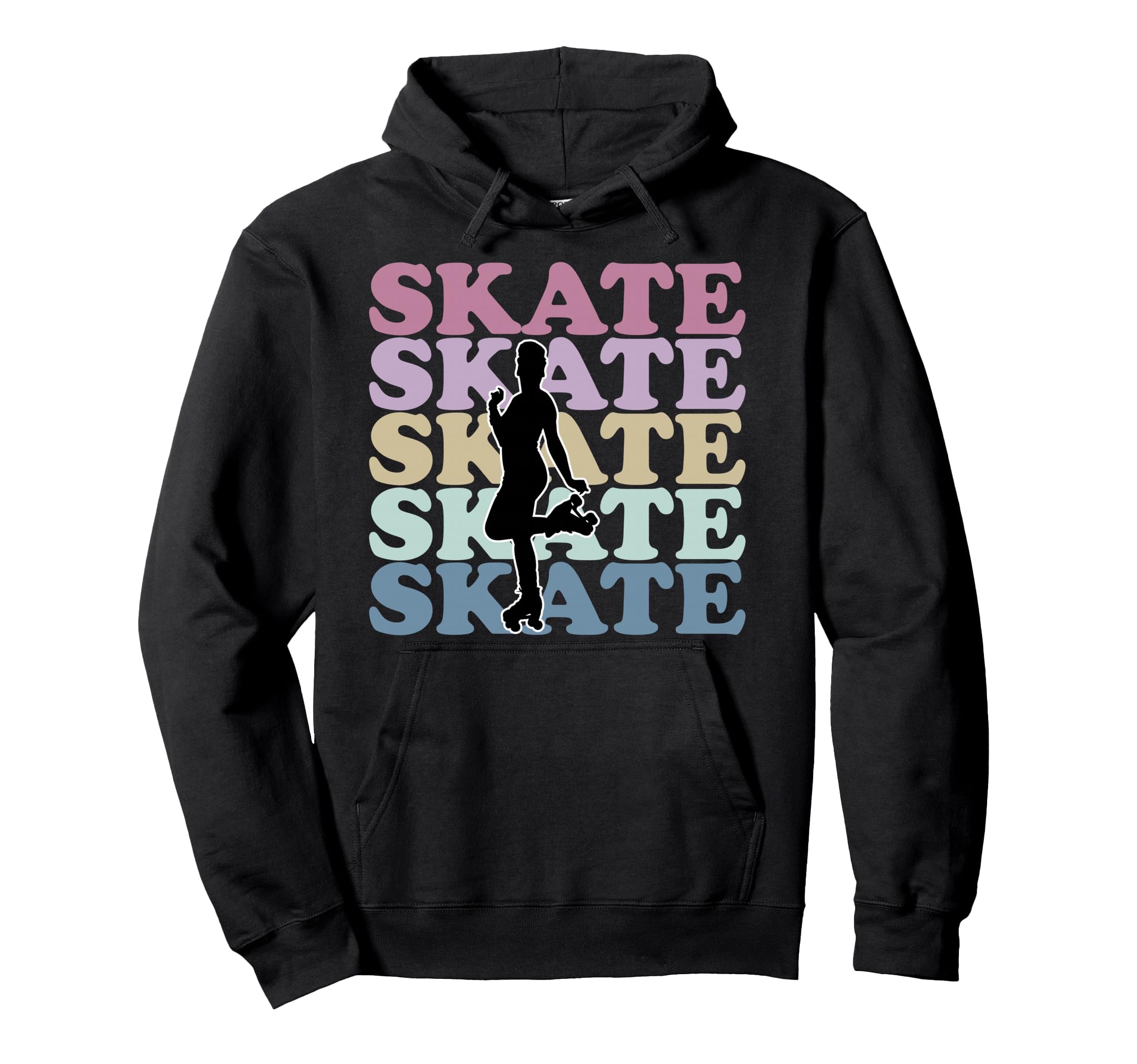 Roller Skating Skating Gift Skaters Hoodie - Streetwear Style Men Women - T-Shirt, Sweatshirt, Hoodie