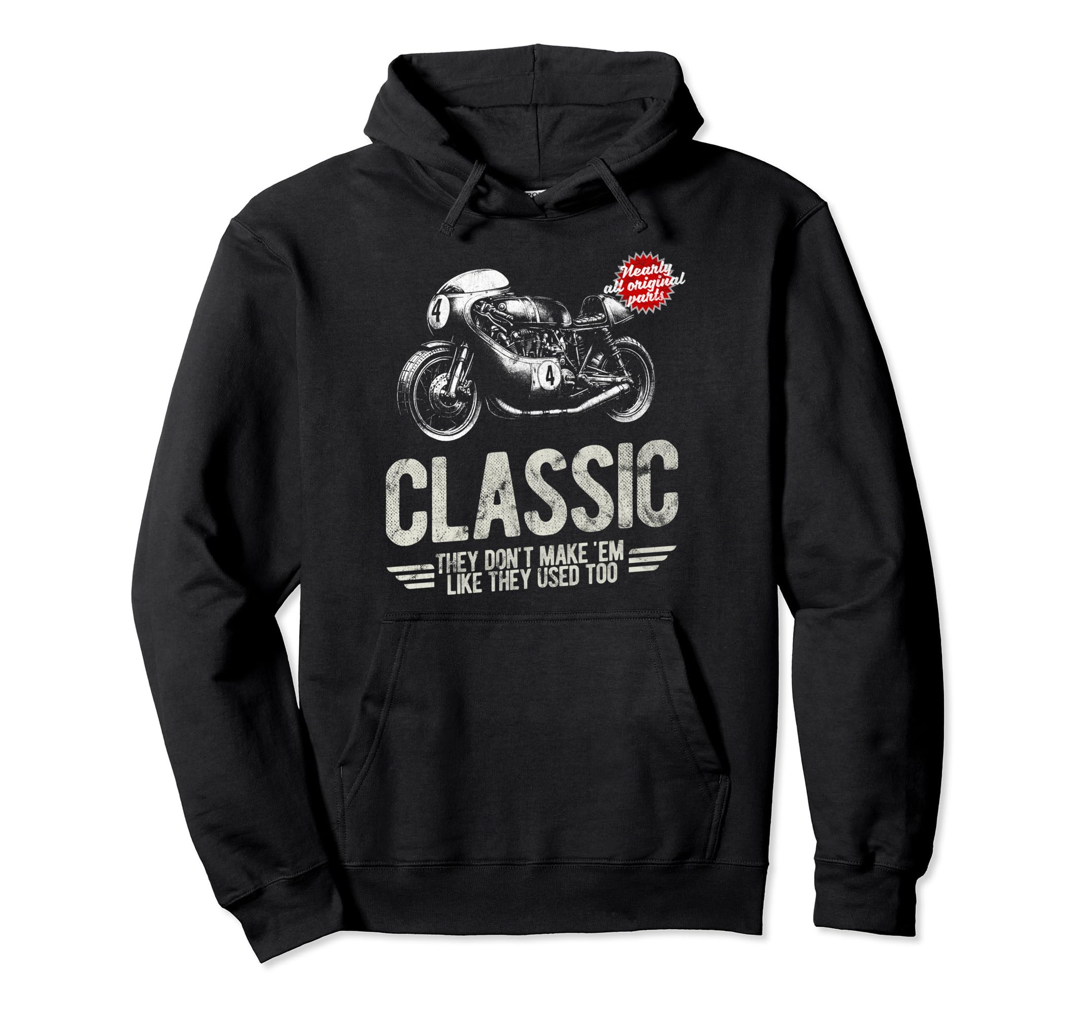 Im Funny Motorbike Birthday Hoodie - Trendy Graphic Men Women - T-Shirt, Sweatshirt, Hoodie