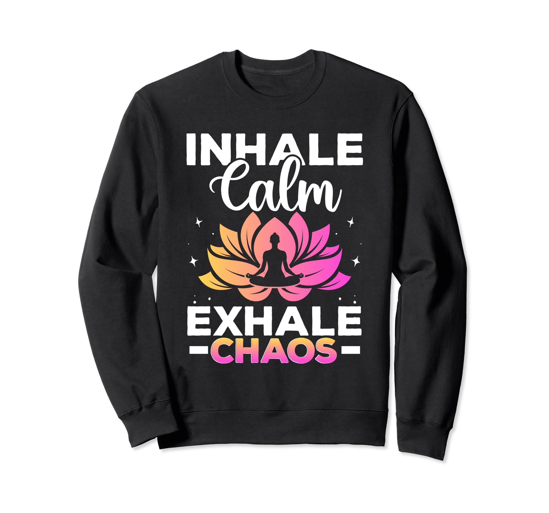 Meditation Yoga Spiritual Peace Sweatshirt - Minimalist Print Unisex - T-Shirt, Sweatshirt, Hoodie