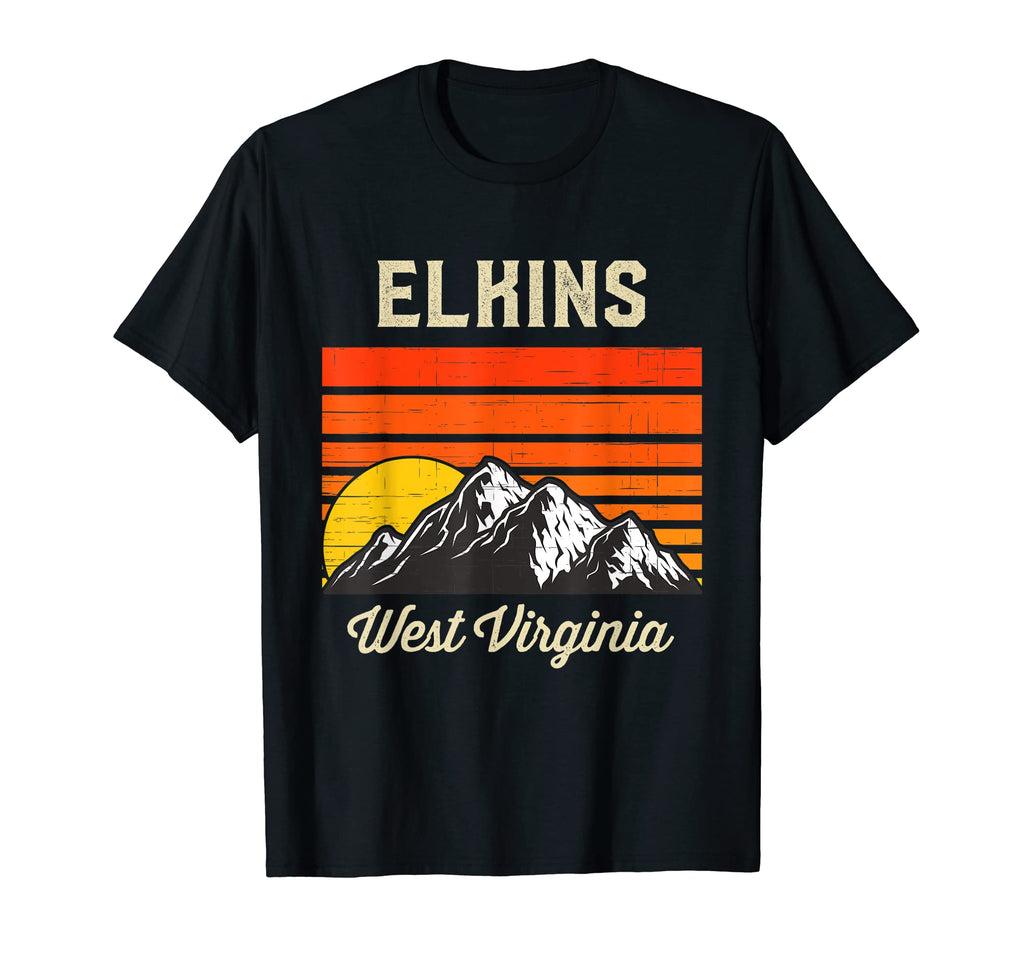 Elkins West Virginia City State Usa T-Shirt - Minimalist Print Men Women - T-Shirt, Sweatshirt, Hoodie
