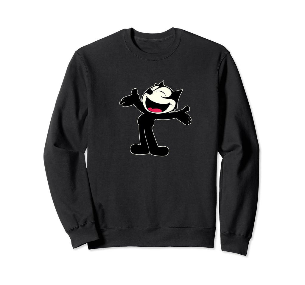 Felix Cat Cartoon Giant Lowrider Sweatshirt - Minimalist Print for Adults - T-Shirt, Sweatshirt, Hoodie