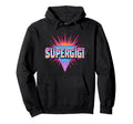 Super Gigi Neon Synthwave Hoodie - Fun Novelty Design Unisex - T-Shirt, Sweatshirt, Hoodie