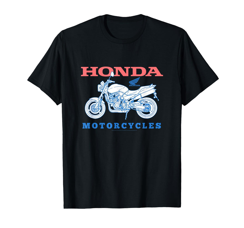 Honda Powersports Red White Blue T-Shirt - Novelty Apparel Men Women - T-Shirt, Sweatshirt, Hoodie