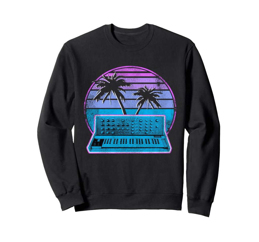 Synthwave Retrowave Pastel Goth Sweatshirt - Custom Art Print Men Women - T-Shirt, Sweatshirt, Hoodie