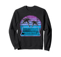 Synthwave Retrowave Pastel Goth Sweatshirt - Custom Art Print Men Women - T-Shirt, Sweatshirt, Hoodie