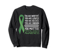 Suicide Awareness Depression Anxiety Sweatshirt - Trendy Graphic Men Women - T-Shirt, Sweatshirt, Hoodie